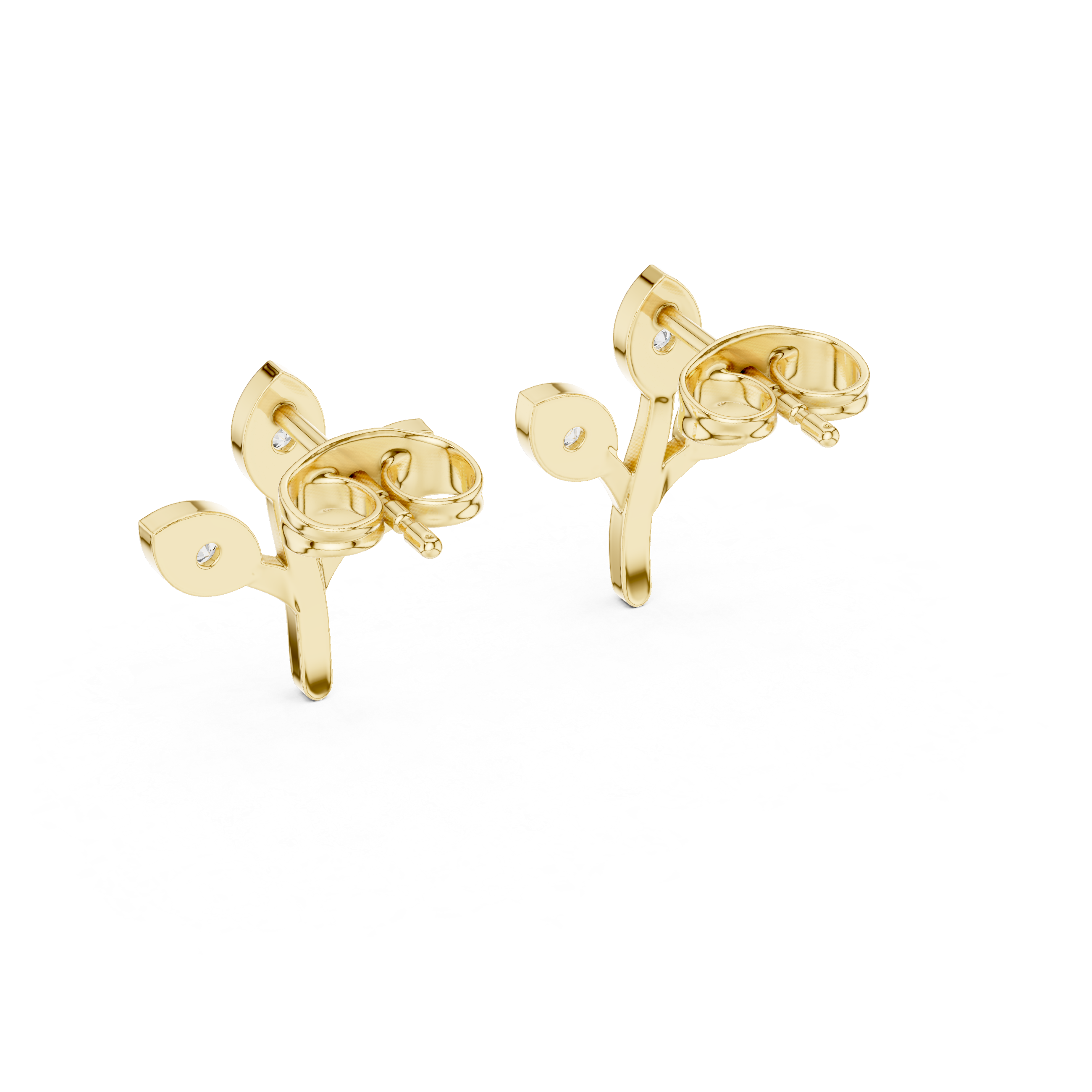 Pure Essence lab grown diamond earring design