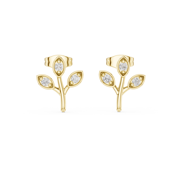 Pure Essence lab grown diamond earring design