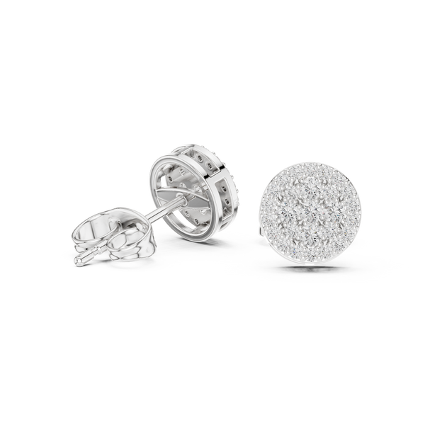 Velvet Night lab grown diamond earring design