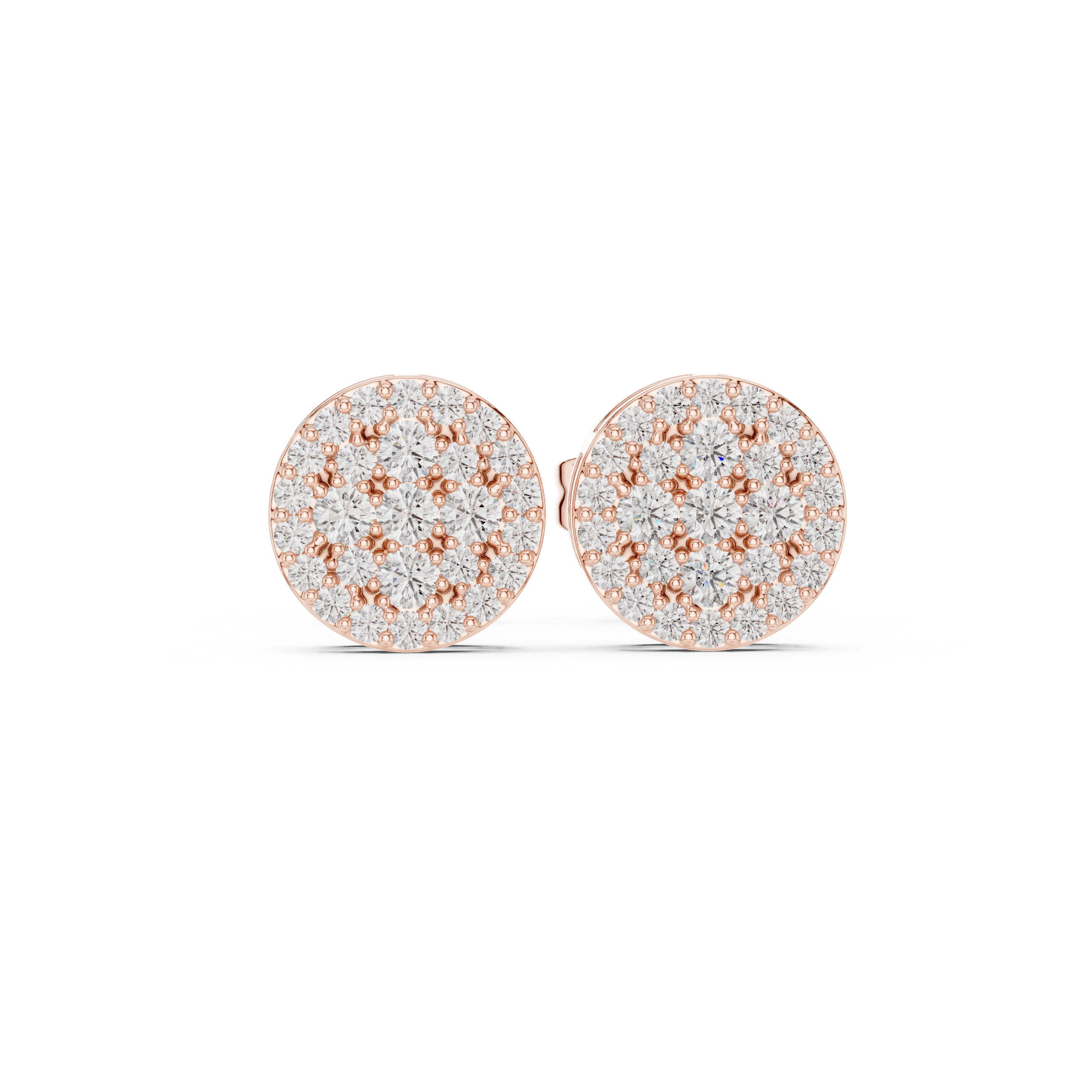 Velvet Night lab grown diamond earring design