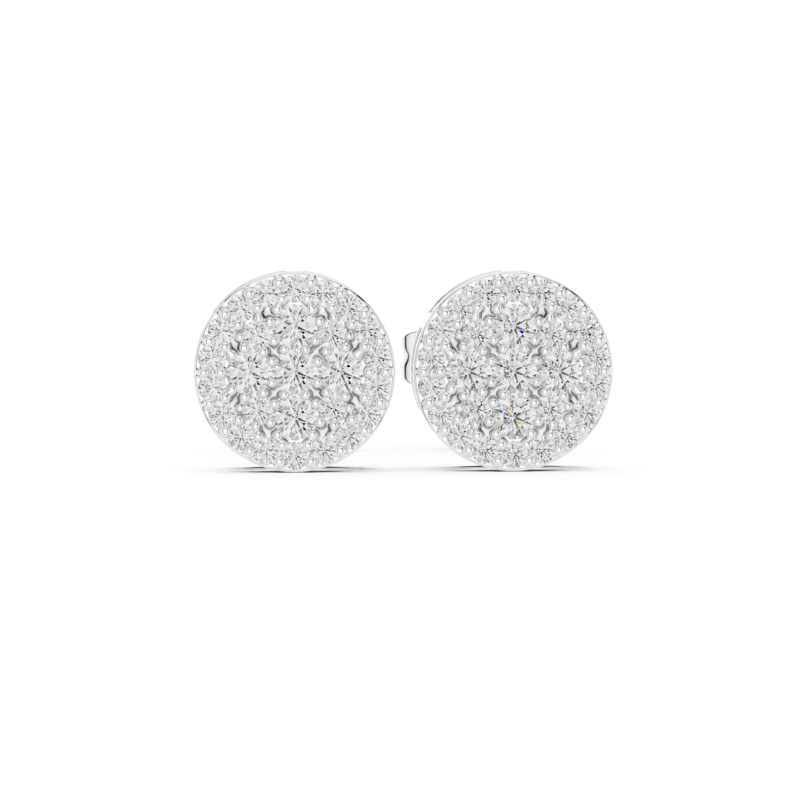 Velvet Night lab grown diamond earring design