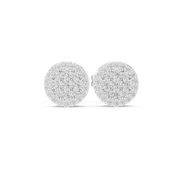 Velvet Night lab grown diamond earring design