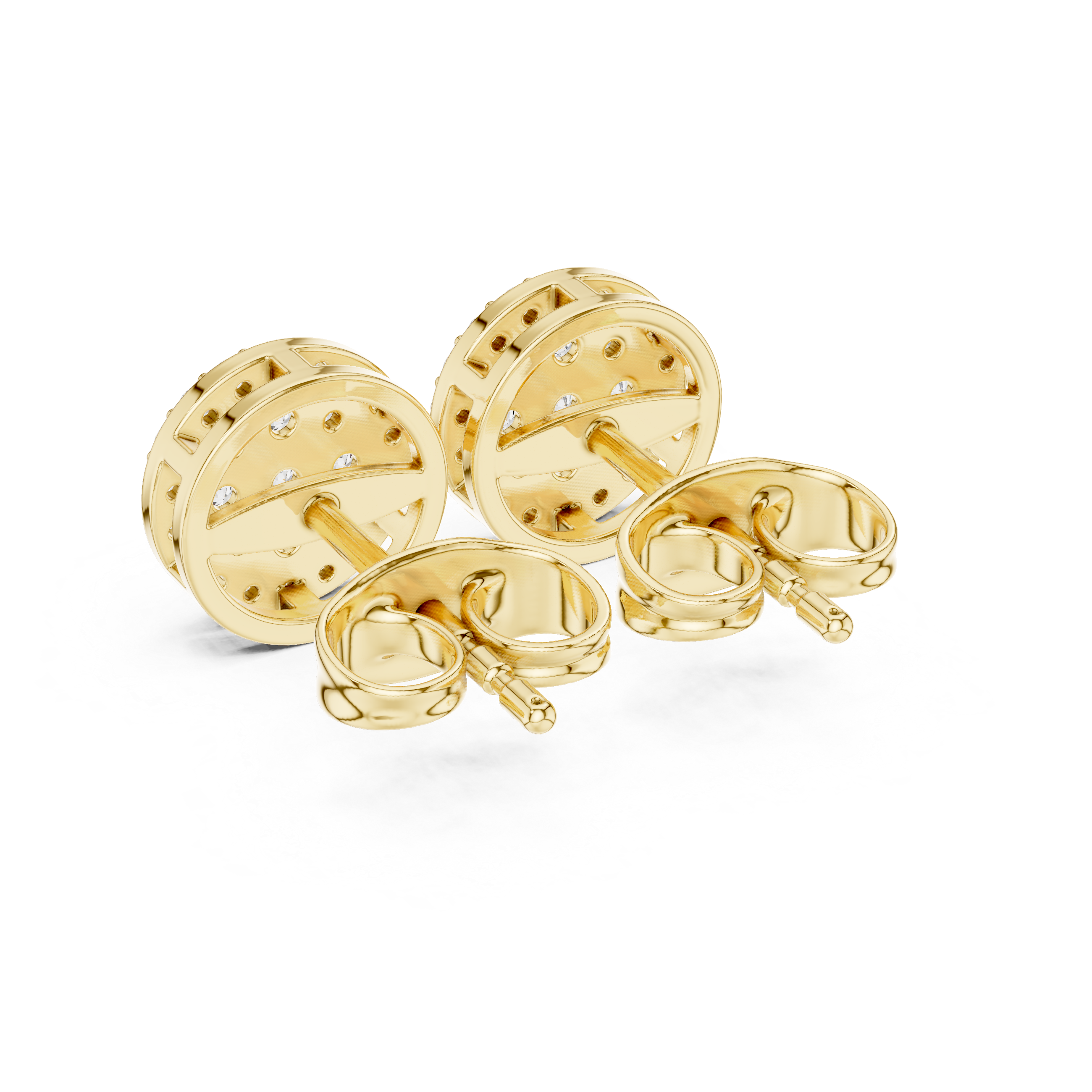 Velvet Night lab grown diamond earring design