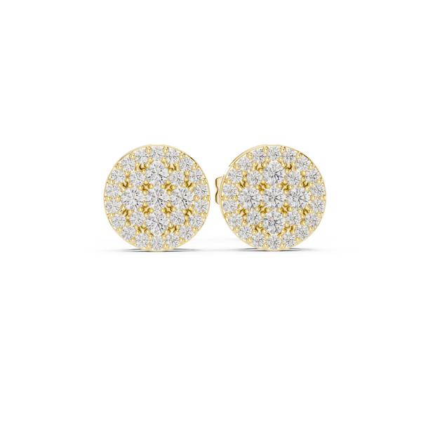 Velvet Night lab grown diamond earring design