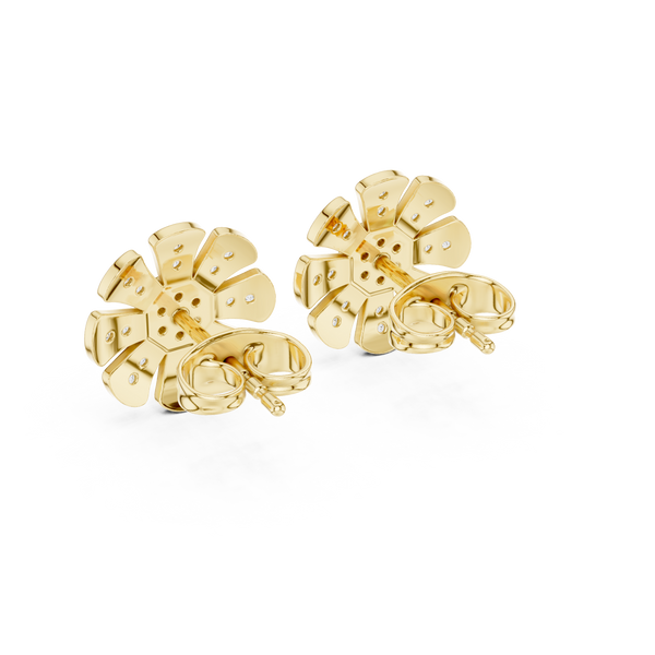 Starlit Gleam lab grown diamond earring design