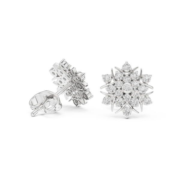 Ocean Pearl lab grown diamond earring design