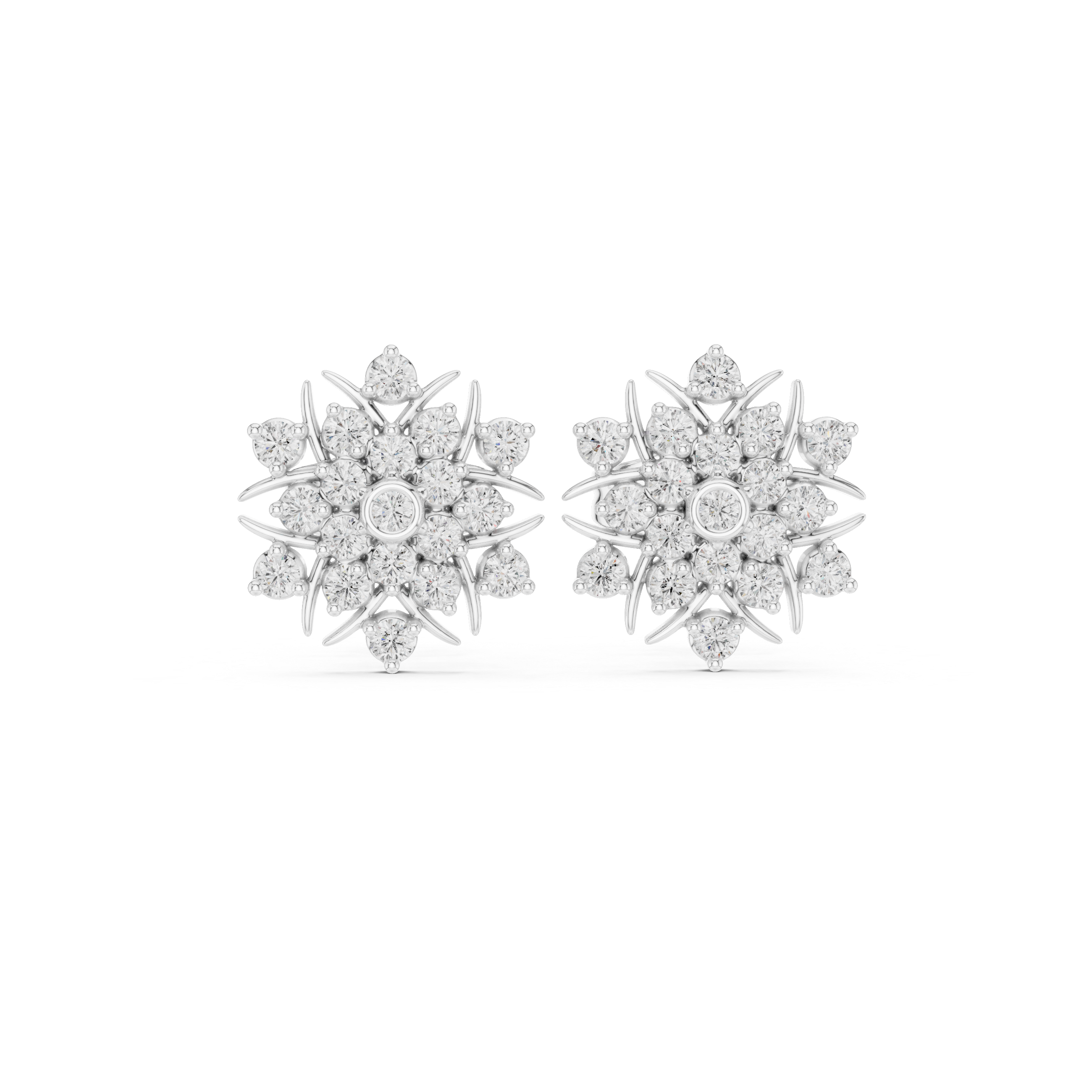 Ocean Pearl lab grown diamond earring design
