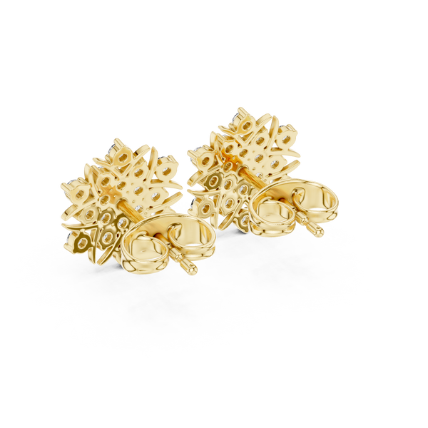 Ocean Pearl lab grown diamond earring design