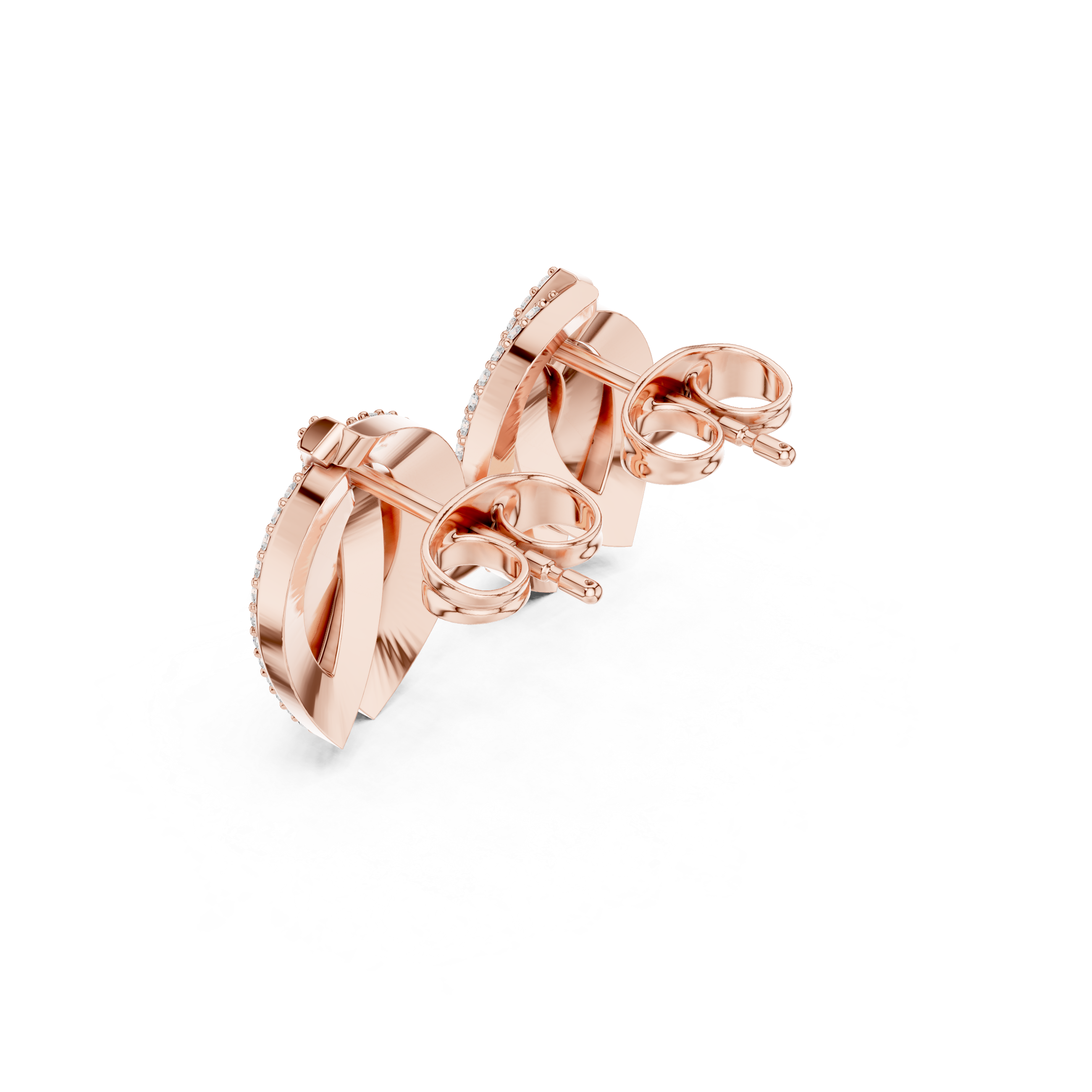 Oasis Bloom Lab Grown Diamond Earrings Pairs