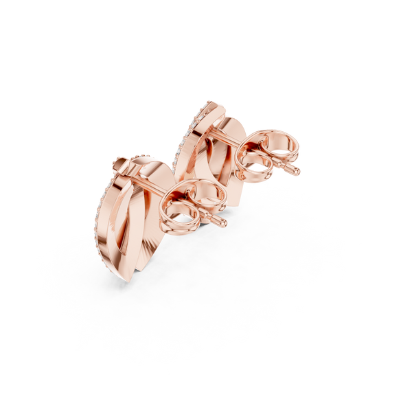 Oasis Bloom Lab Grown Diamond Earrings Pairs