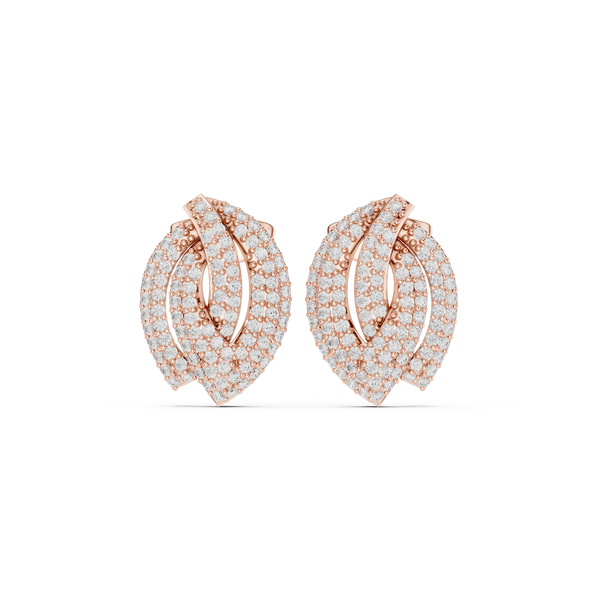 Oasis Bloom Lab Grown Diamond Earrings Pairs