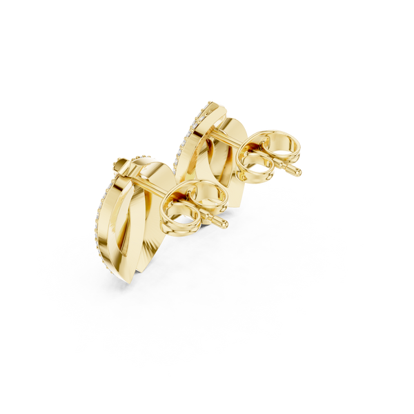 Oasis Bloom Lab Grown Diamond Earrings Pairs