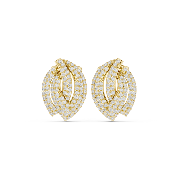 Oasis Bloom Lab Grown Diamond Earrings Pairs