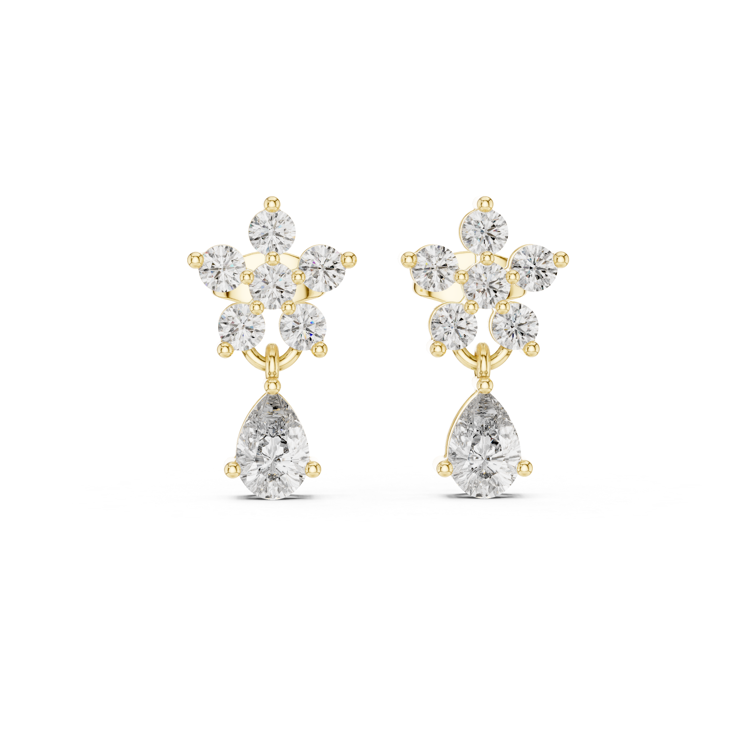 Luminous Pear 0.66ct Lab Grown Diamond Earring