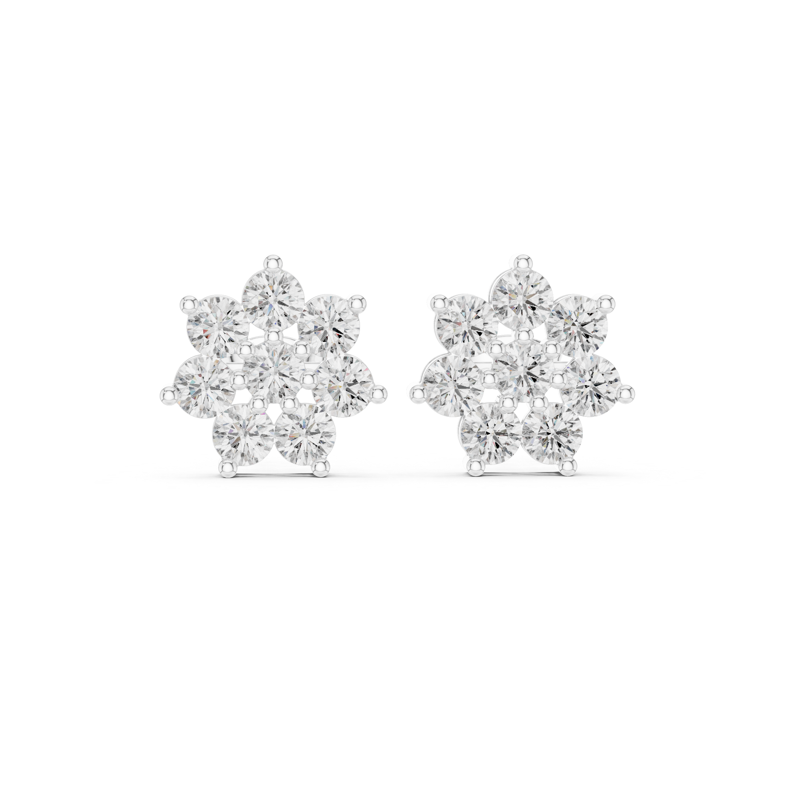 Bold 2.64ct Lab Grown Diamond Earring