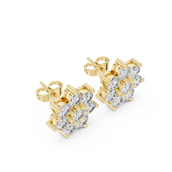 Bold 2.64ct Lab Grown Diamond Earring