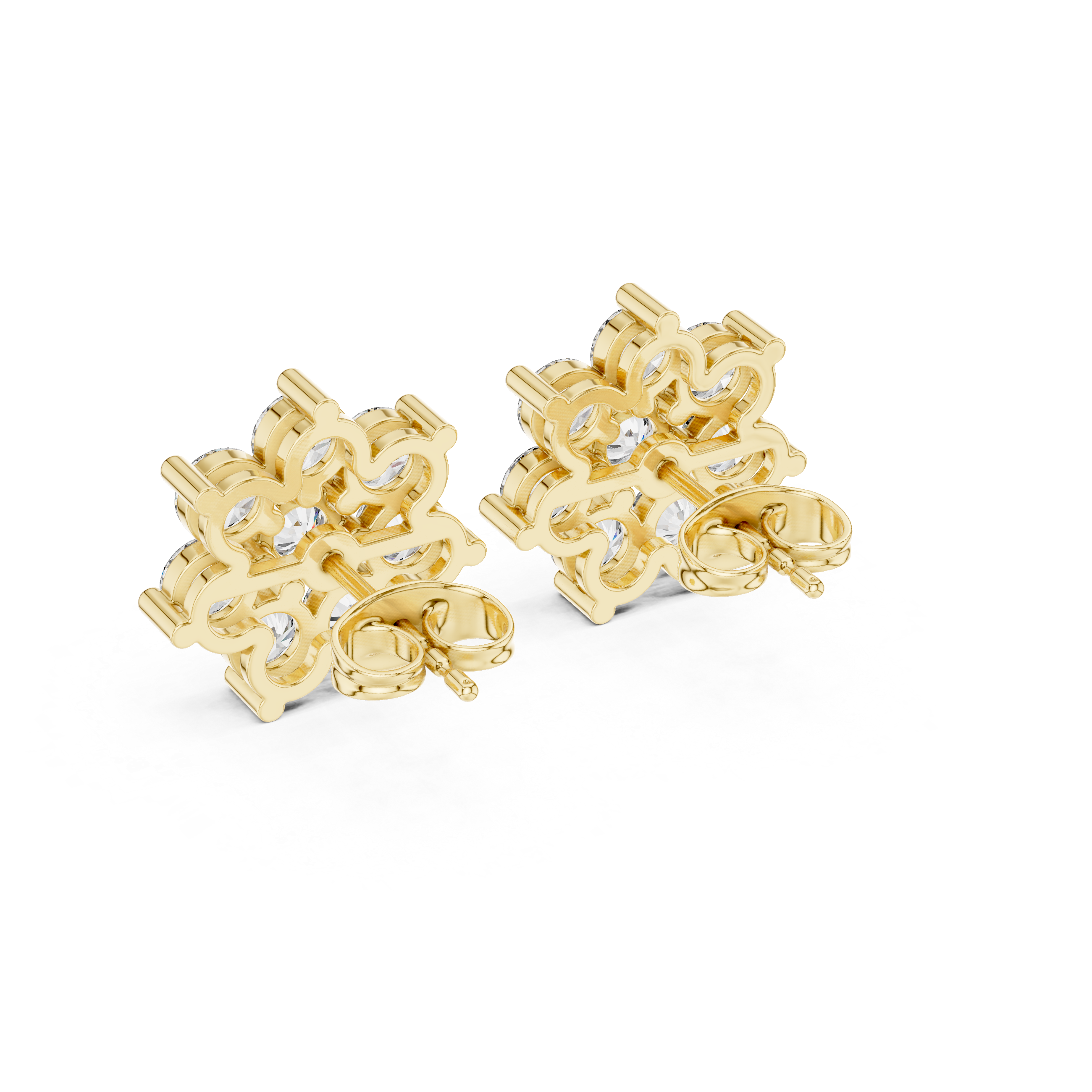 Bold 2.64ct Lab Grown Diamond Earring