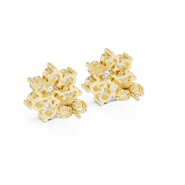 Bold 2.64ct Lab Grown Diamond Earring