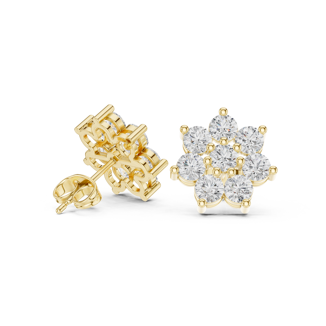 Bold 2.64ct Lab Grown Diamond Earring
