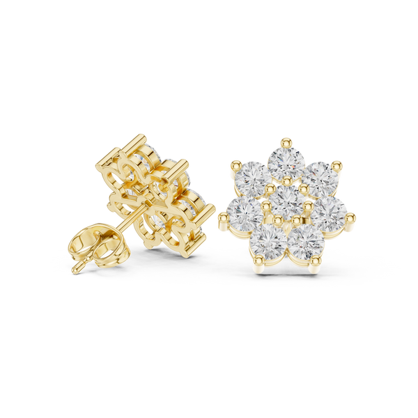 Bold 2.64ct Lab Grown Diamond Earring