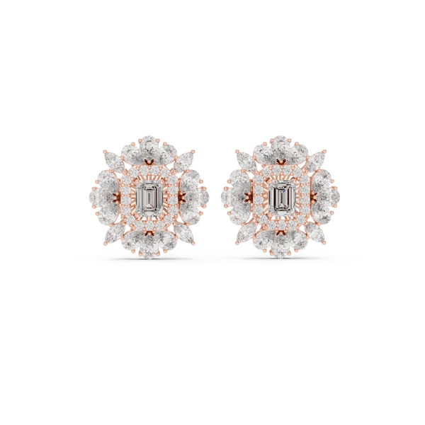 Exquisite Mixed-Cut Diamond Bracelets