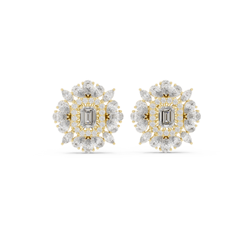 Exquisite Mixed-Cut Diamond Bracelets