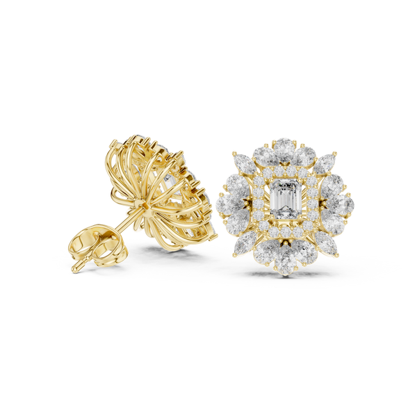 Exquisite Mixed-Cut Diamond Bracelets