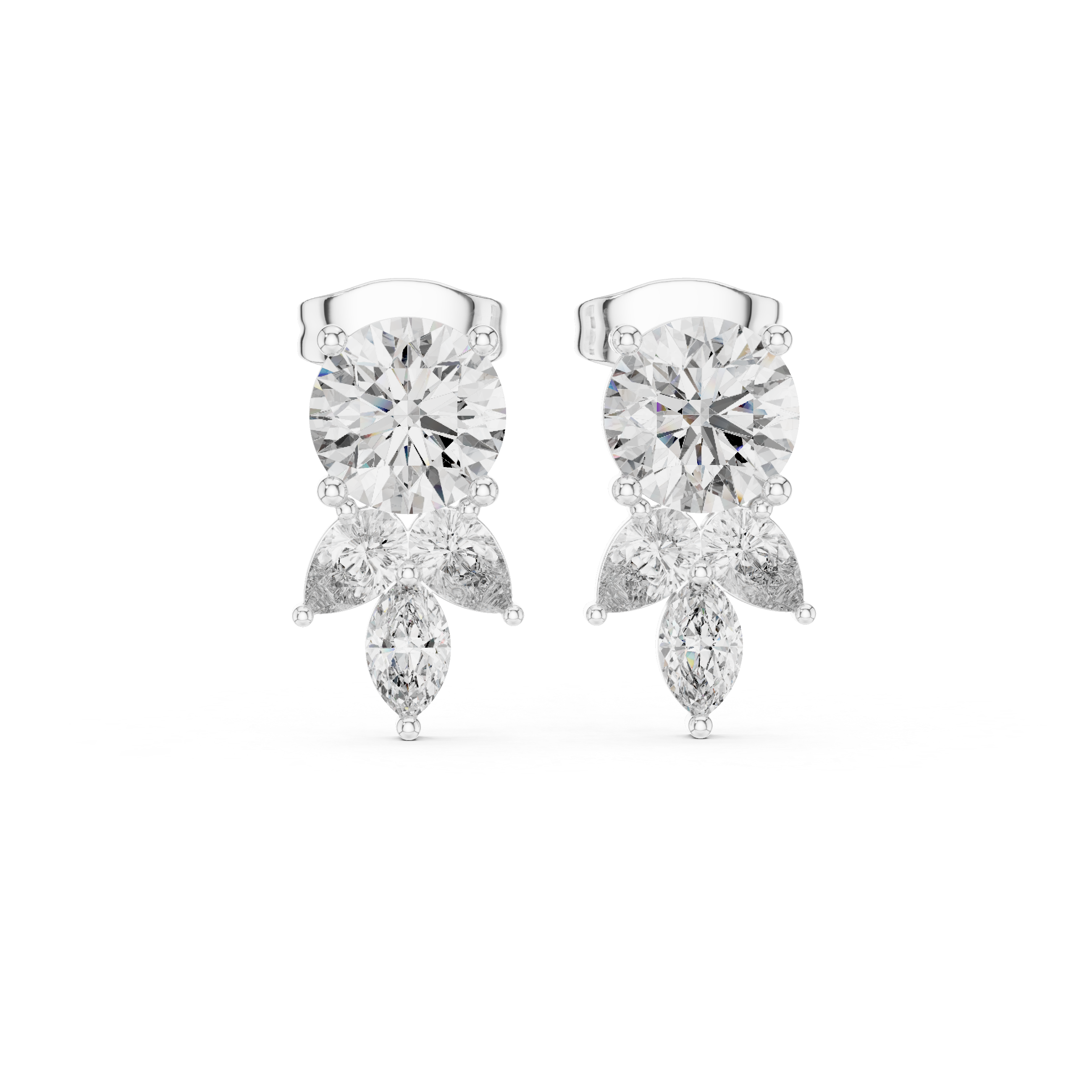 Subtle Beauty 1.7ct Lab Grown Diamond Earring