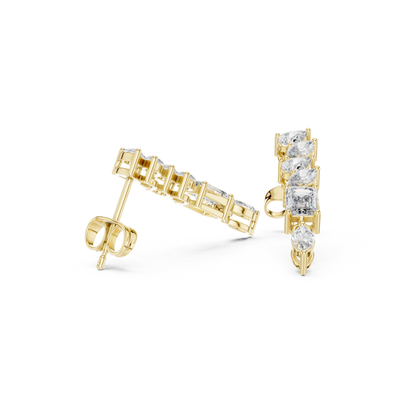 Marquise Pear 1.6ct Lab Grown Diamond Earring