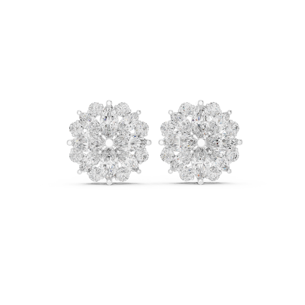 Timeless 1.64ct Marquise Lab Grown Diamond Earring