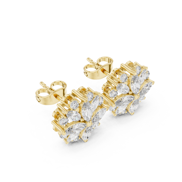 Timeless 1.64ct Marquise Lab Grown Diamond Earring