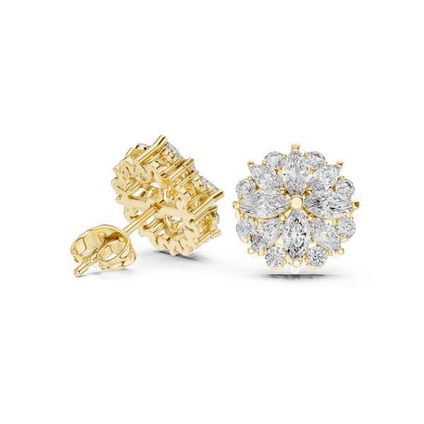 Timeless 1.64ct Marquise Lab Grown Diamond Earring