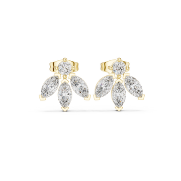 Chic 1.34ct Marquise Lab Grown Diamond Earring