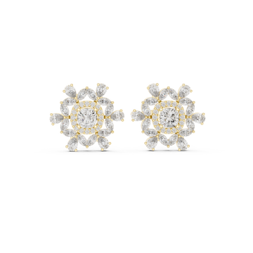 Cushion Square 1.8ct Lab Grown Diamond Earring