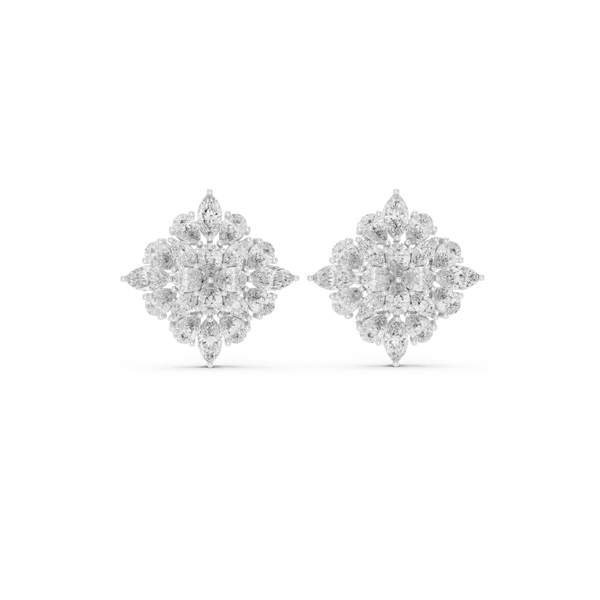 Pear Marquise 1.62ct Lab Grown Diamond Earring