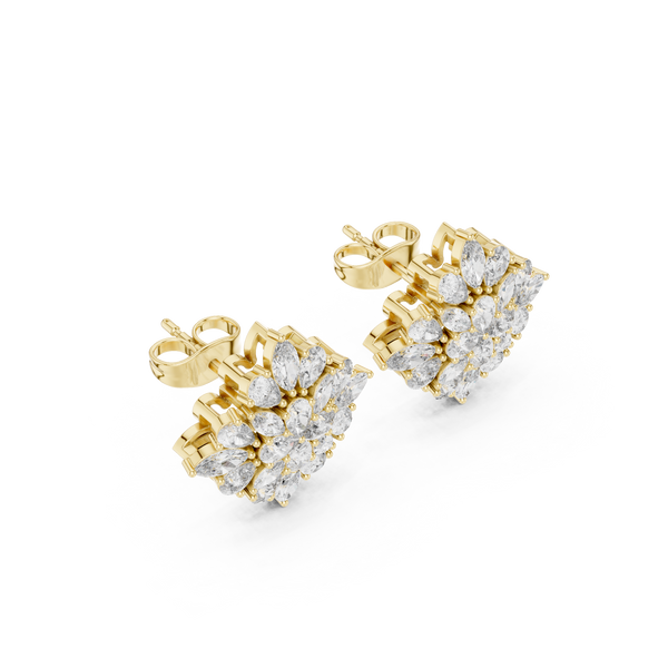 Pear Marquise 1.62ct Lab Grown Diamond Earring