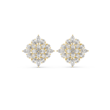 Pear Marquise 1.62ct Lab Grown Diamond Earring