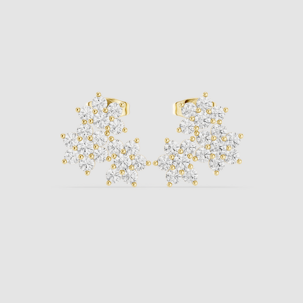 Majestic 1.74ct Lab Grown Diamond Earring