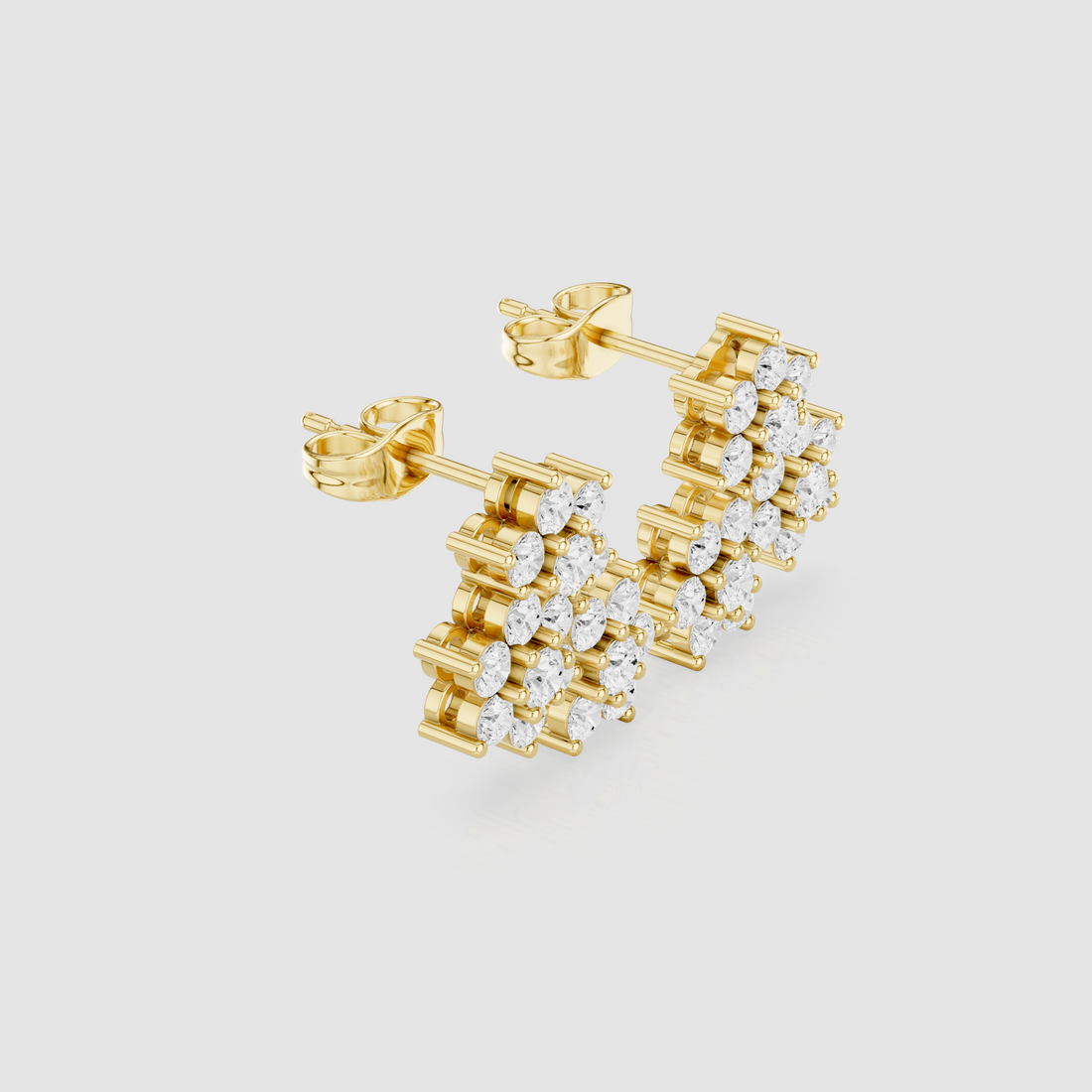 Majestic 1.74ct Lab Grown Diamond Earring