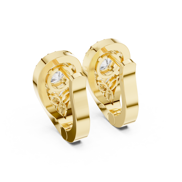 Graceful 1.476ct Marquise Lab Grown Diamond Earring