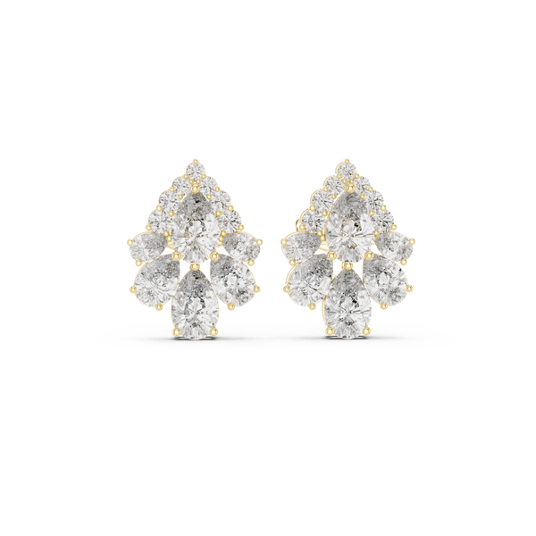 Stunning Pear 1.97ct Lab Grown Diamond Earring