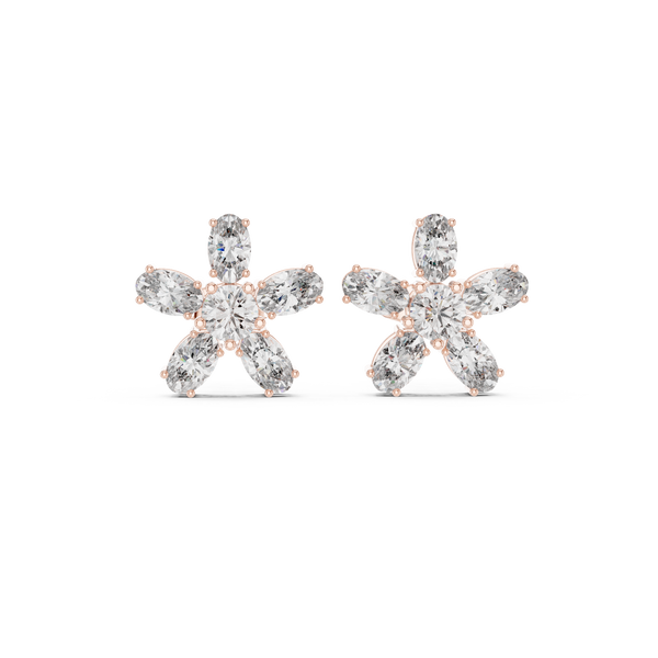 Opulent Oval 2.31ct Lab Grown Diamond Earring