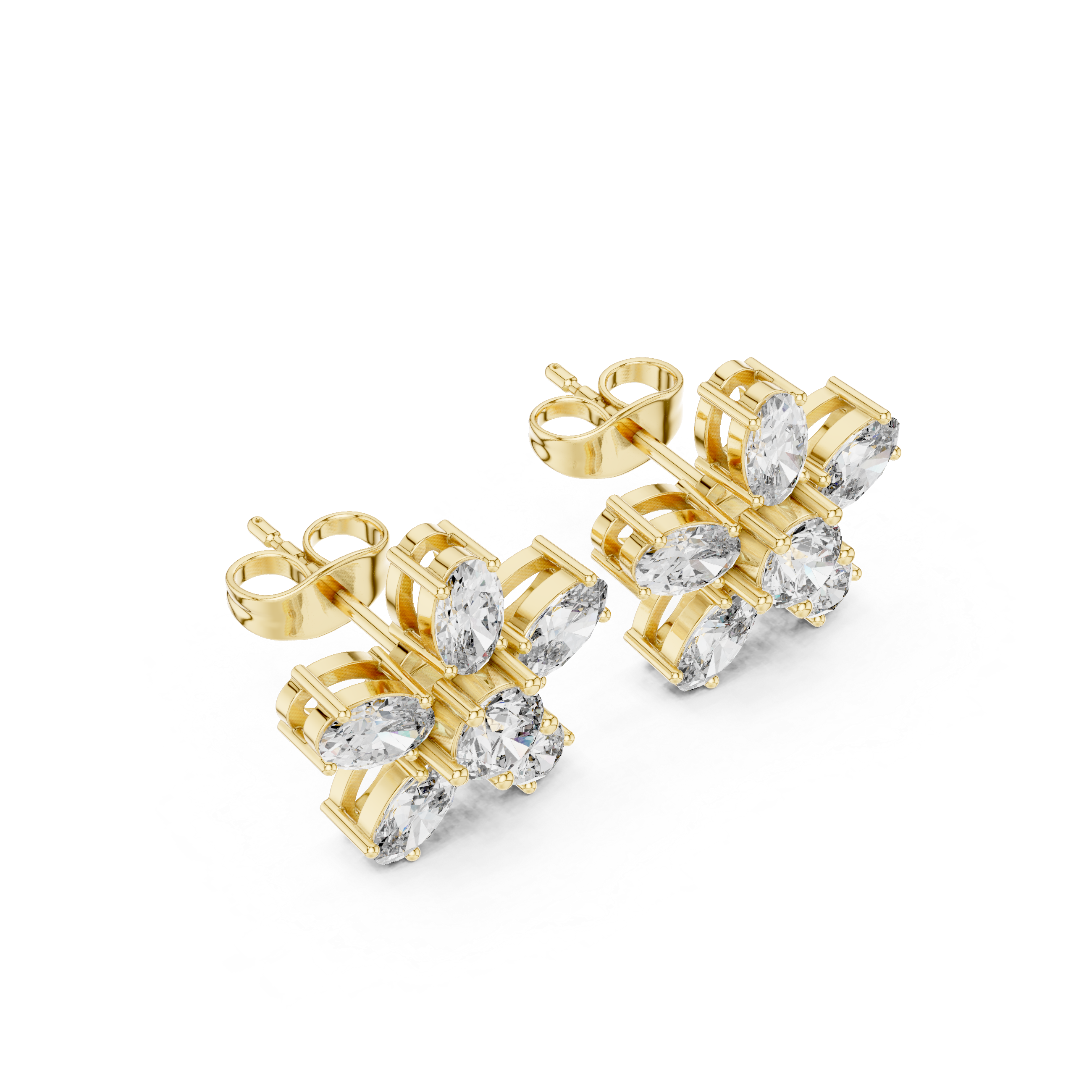Opulent Oval 2.31ct Lab Grown Diamond Earring