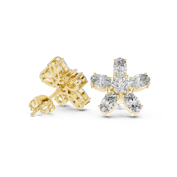 Opulent Oval 2.31ct Lab Grown Diamond Earring