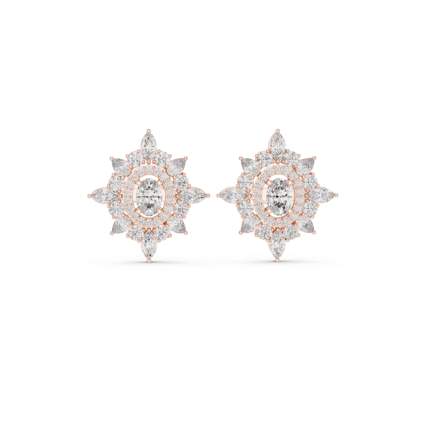 Marquise Pear 1.94ct Lab Grown Diamond Earring
