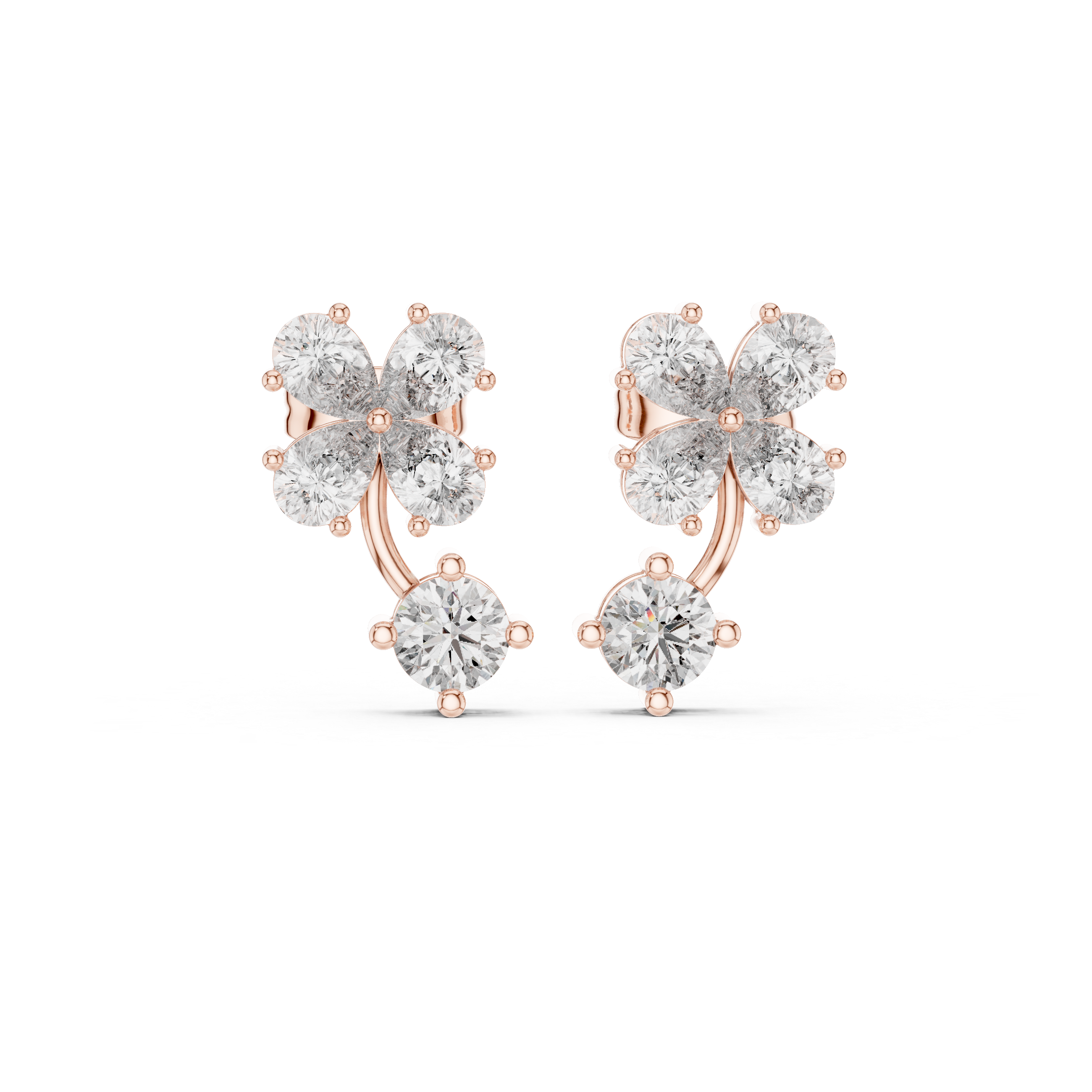 Timeless 1.72ct Pear Lab Grown Diamond Earring