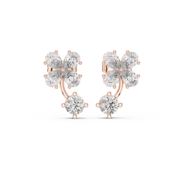 Timeless 1.72ct Pear Lab Grown Diamond Earring