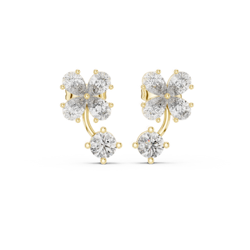 Timeless 1.72ct Pear Lab Grown Diamond Earring