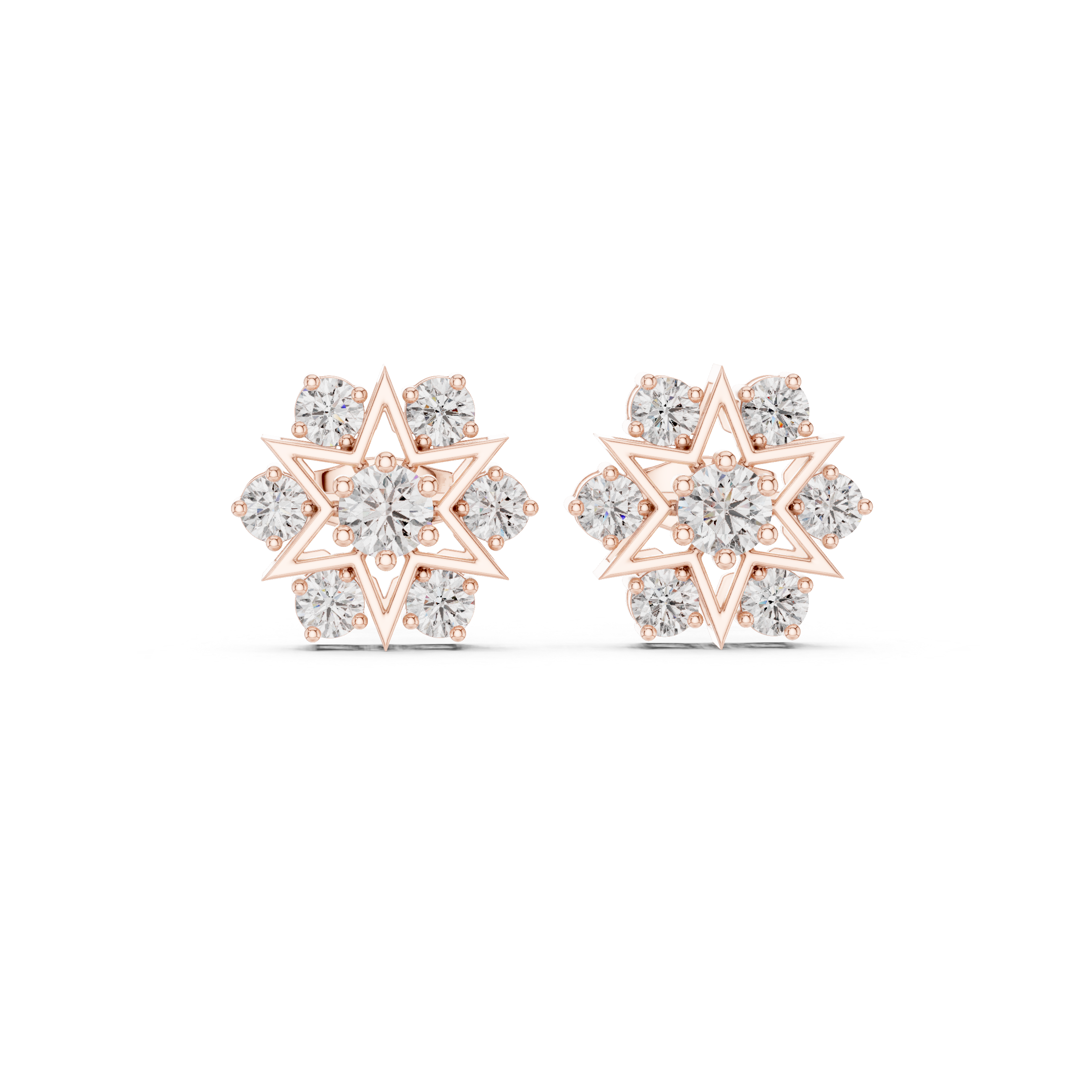 Luminous 1.38ct Lab Grown Diamond Earring