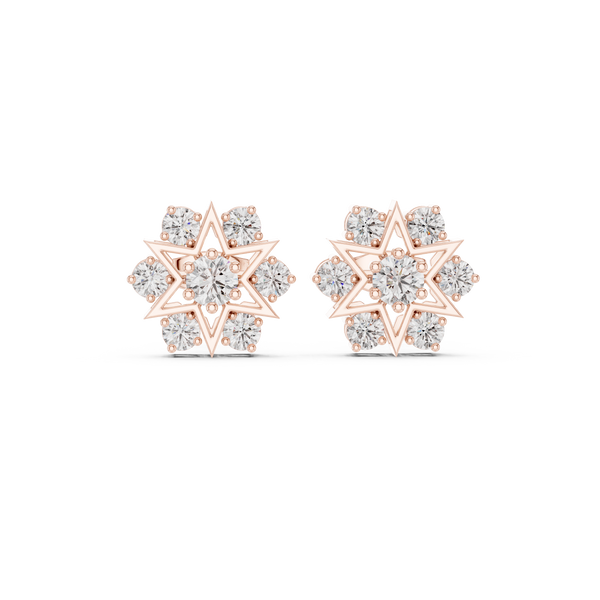 Luminous 1.38ct Lab Grown Diamond Earring
